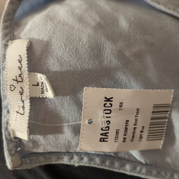 Love tree large chambray romper - Picture 4 of 4